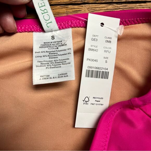 J.Crew Hallie Bikini Bottom High Waist BM642 PK0045 Small - Picture 4 of 6